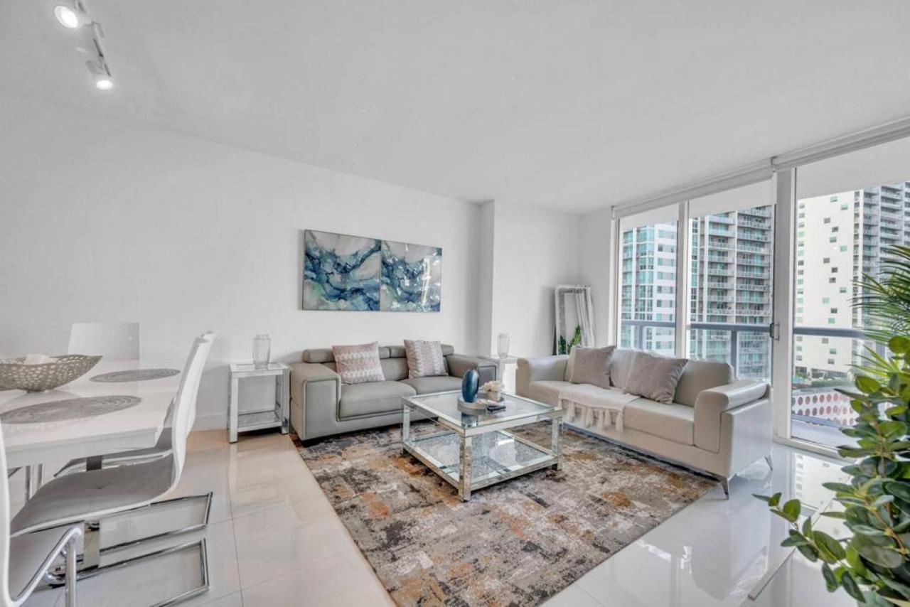 マイアミModern 1 Bed Icon Brickell With Amazing Viewsアパートメント エクステリア 写真