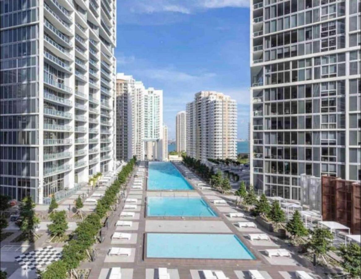 マイアミModern 1 Bed Icon Brickell With Amazing Viewsアパートメント エクステリア 写真