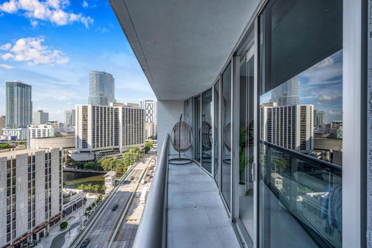 マイアミModern 1 Bed Icon Brickell With Amazing Viewsアパートメント エクステリア 写真